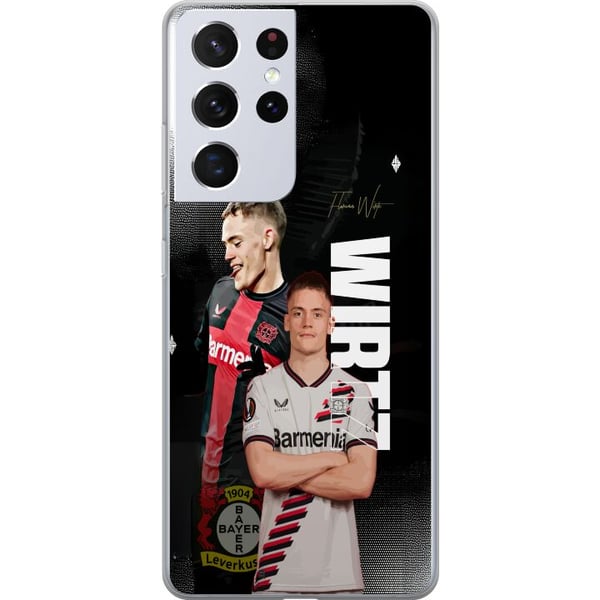 Kompatibelt Mobildeksel til Samsung Galaxy S21 Ultra 5G Florian Wirtz Liverpool Tyskland ny signering fotball teknisk offensiv midtbanespiller med st Kompatibelt Mobildeksel til Samsung Galaxy S21 Ultra 5G Florian Wirtz Liverpool Tyskland ny signering fotball teknisk offensiv midtbanespiller med st
