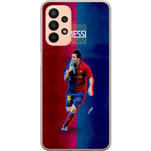 Yhteensopiva Puhelinkuori Samsung Galaxy A23 Messi