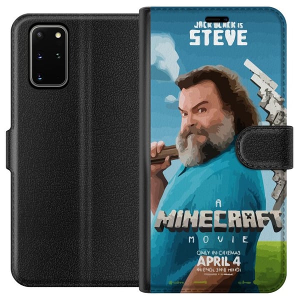 Kompatibelt Lommeboketui til Samsung Galaxy S20+ En Minecraft-film Kompatibelt Lommeboketui til Samsung Galaxy S20+ En Minecraft-film