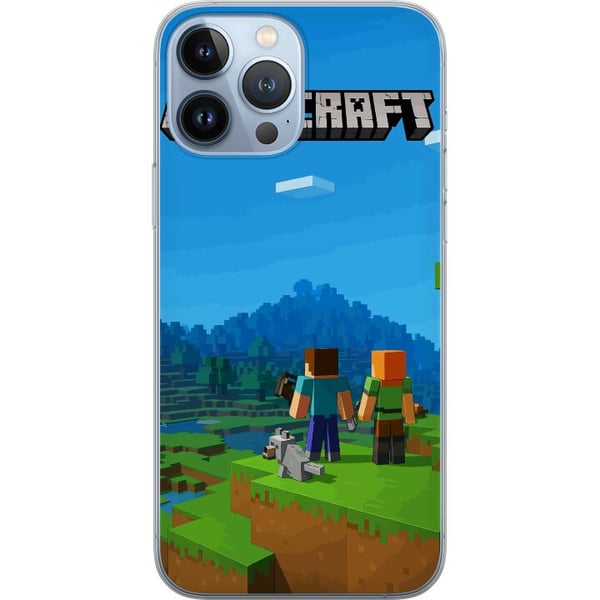 Kompatibel Mobilcover til Apple iPhone 13 Pro Max Minecraft Key Art