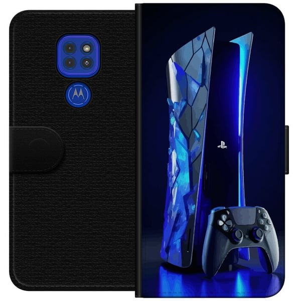 Kompatibel Tegnebogsetui til Motorola Moto G9 Play PS5
