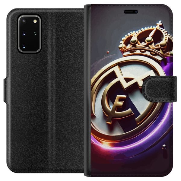 Kompatibelt Plånboksfodral till Samsung Galaxy S20+ Real Madrid CF Kompatibelt Plånboksfodral till Samsung Galaxy S20+ Real Madrid CF