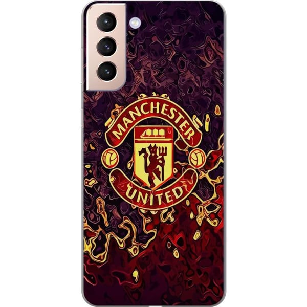 Kompatibel Mobilcover til Samsung Galaxy S21 Manchester United