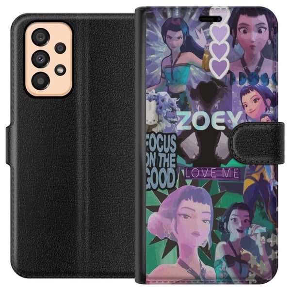 Yhteensopiva Lompakkokotelo Samsung Galaxy A33 5G Kpop Demoninmetsästäjät Zoey Estetiikka Violetti Rakasta minua Mystinen Idolifiilis Yhteensopiva Lompakkokotelo Samsung Galaxy A33 5G Kpop Demoninmetsästäjät Zoey Estetiikka Violetti Rakasta minua Mystinen Idolifiilis
