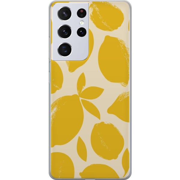 Yhteensopiva Puhelinkuori Samsung Galaxy S21 Ultra 5G Sitrus sitruunat sitruunaprintti keltainen hedelmä keittiö kesä retro design kuvio inspiraatio Yhteensopiva Puhelinkuori Samsung Galaxy S21 Ultra 5G Sitrus sitruunat sitruunaprintti keltainen hedelmä keittiö kesä retro design kuvio inspiraatio