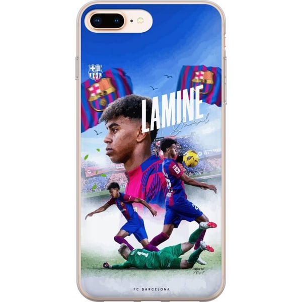 Kompatibel Mobilcover til Apple iPhone 8 Plus Lamine Yamal Kompatibel Mobilcover til Apple iPhone 8 Plus Lamine Yamal
