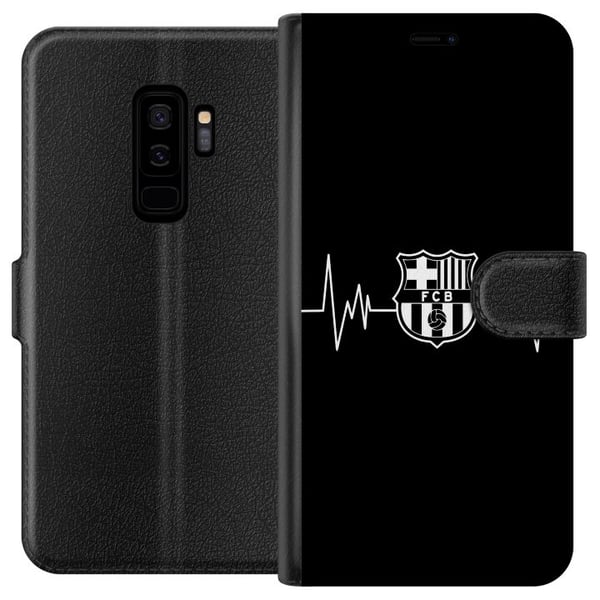 Kompatibelt Plånboksfodral till Samsung Galaxy S9+ FC Barcelona Kompatibelt Plånboksfodral till Samsung Galaxy S9+ FC Barcelona
