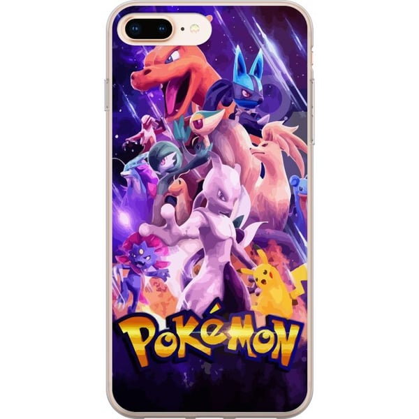 Kompatibel Mobilcover til Apple iPhone 8 Plus Pokemon Kompatibel Mobilcover til Apple iPhone 8 Plus Pokemon