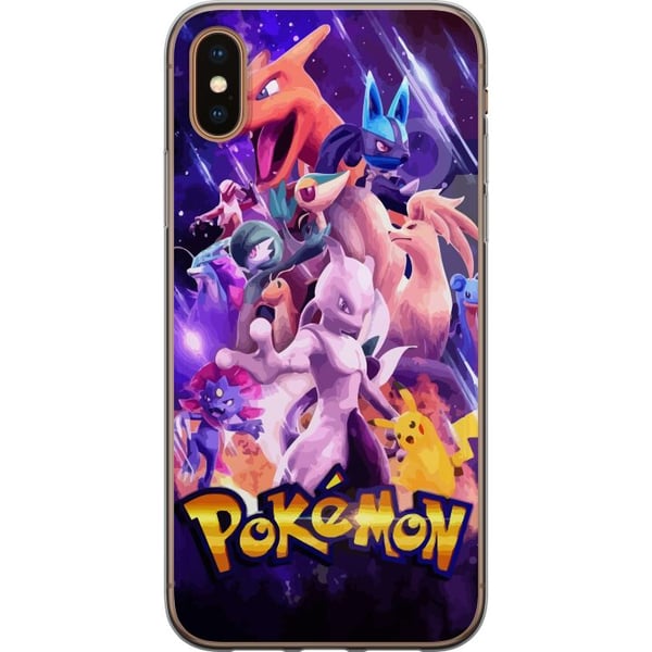 Kompatibelt Mobilskal till Apple iPhone XS Pokemon Kompatibelt Mobilskal till Apple iPhone XS Pokemon