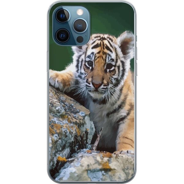 Kompatibel Mobilcover til Apple iPhone 12 Pro Tiger Kompatibel Mobilcover til Apple iPhone 12 Pro Tiger