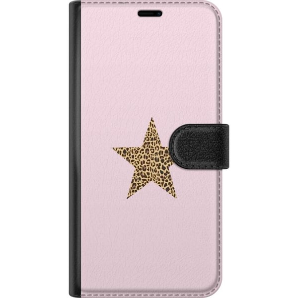 Kompatibelt Plånboksfodral till Samsung Galaxy S8 Leopard stjärna