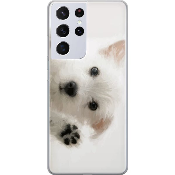 Kompatibel Mobilcover til Samsung Galaxy S21 Ultra 5G Hund