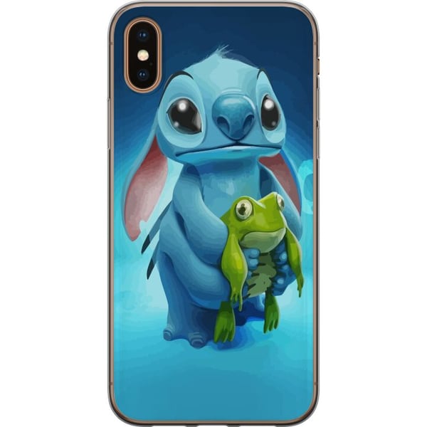Yhteensopiva Puhelinkuori Apple iPhone XS Stitch ja sammakko Yhteensopiva Puhelinkuori Apple iPhone XS Stitch ja sammakko