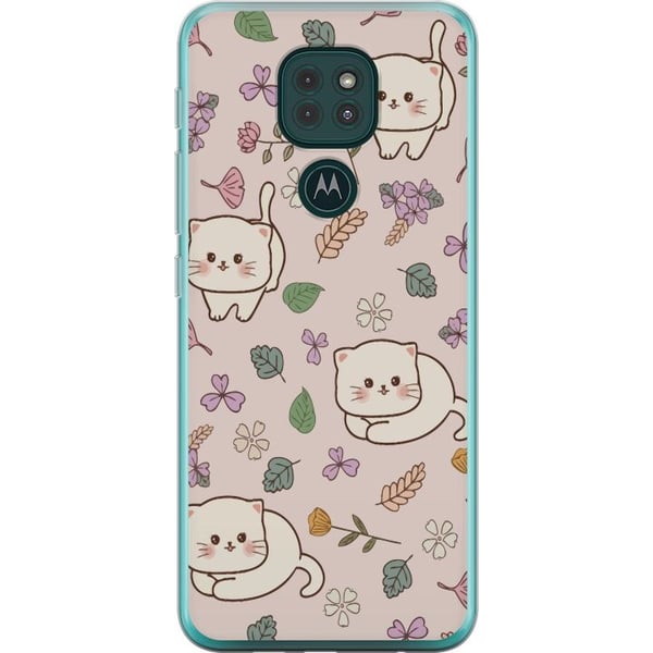 Yhteensopiva Puhelinkuori Motorola Moto G9 Play Kissat