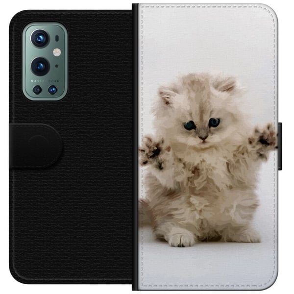 Kompatibel Tegnebogsetui til OnePlus 9 Pro Kat