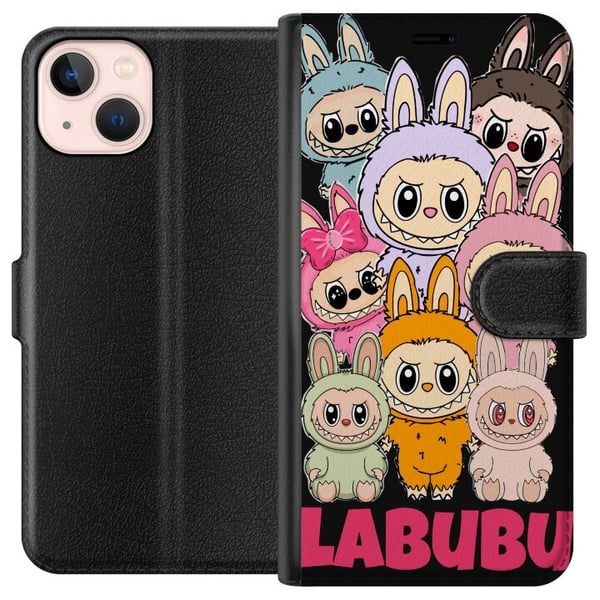 Kompatibelt Lommeboketui til Apple iPhone 13 mini Monsteret Art Edition animefigur Kompatibelt Lommeboketui til Apple iPhone 13 mini Monsteret Art Edition animefigur
