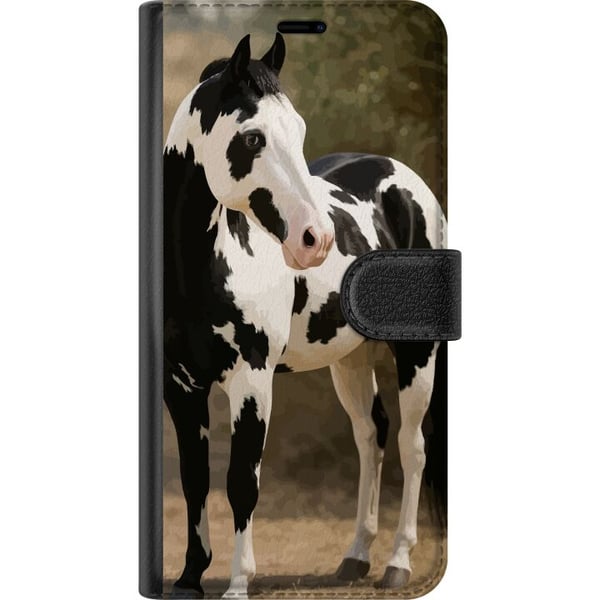 Kompatibelt Lommeboketui til Samsung Galaxy S10 Lite Vakker Hest - elegant illustrasjon av hestemotiv