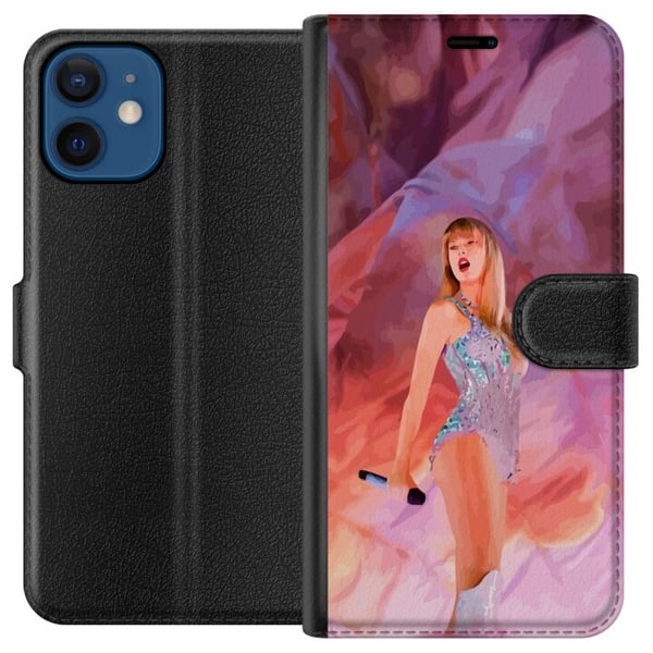 Kompatibel Tegnebogsetui til Apple iPhone 12 mini Taylor Swift Kompatibel Tegnebogsetui til Apple iPhone 12 mini Taylor Swift
