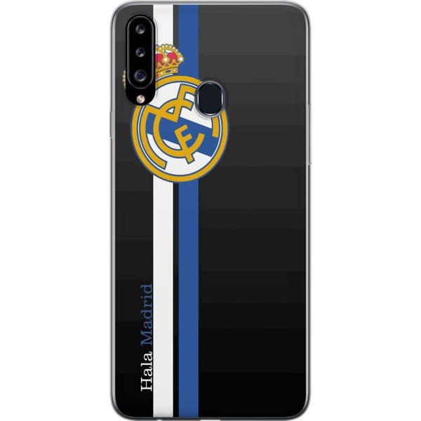 Kompatibelt Mobilskal till Samsung Galaxy A20s Real Madrid