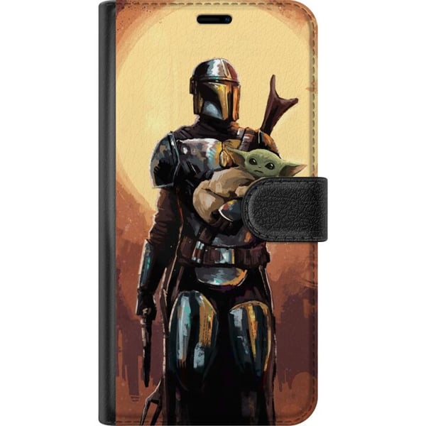 Yhteensopiva Lompakkokotelo Samsung Galaxy S21+ 5G Baby Yoda