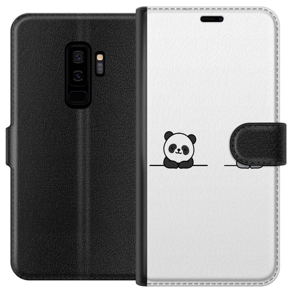 Kompatibelt Plånboksfodral till Samsung Galaxy S9+ Panda Koala Kompatibelt Plånboksfodral till Samsung Galaxy S9+ Panda Koala