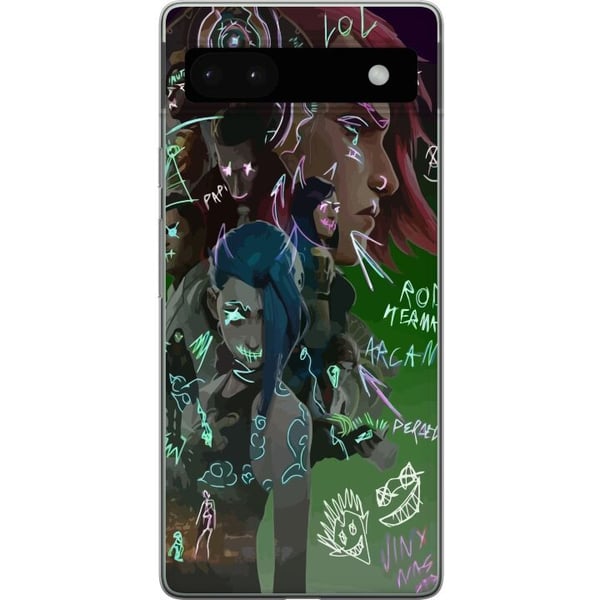 Yhteensopiva Puhelinkuori Google Pixel 6a League of Legends