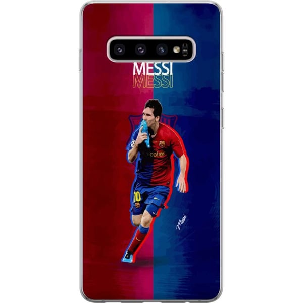 Kompatibelt Mobilskal till Samsung Galaxy S10+ Messi