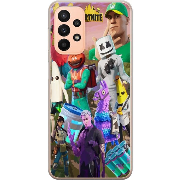 Yhteensopiva Puhelinkuori Samsung Galaxy A23 Fortnite