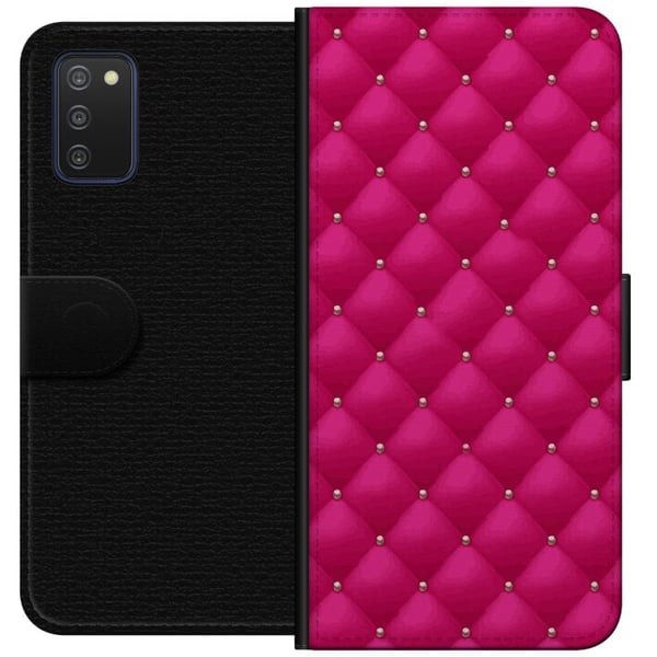 Kompatibelt Lommeboketui til Samsung Galaxy A03s Luksuriøst Rosa