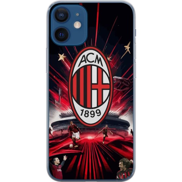Kompatibel Mobilcover til Apple iPhone 12 AC Milan