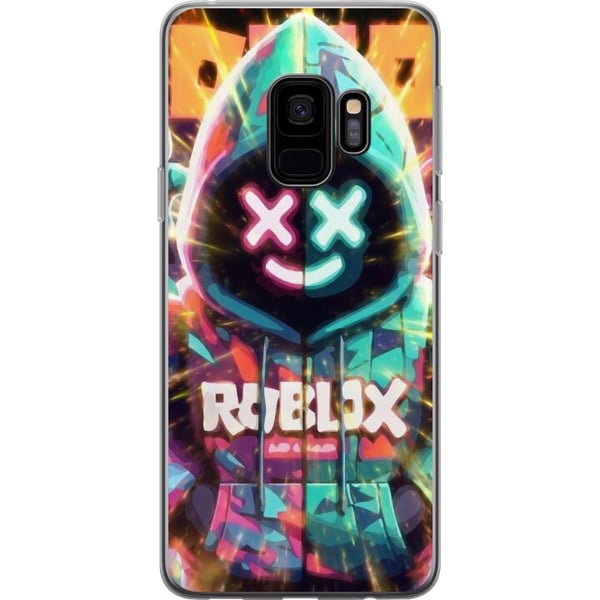 Kompatibelt Mobilskal till Samsung Galaxy S9 Neonfärgad Roblox-inspirerad hoodie-figur med lysande effekter och energifylld bakgrund, kraftfull gamin Kompatibelt Mobilskal till Samsung Galaxy S9 Neonfärgad Roblox-inspirerad hoodie-figur med lysande effekter och energifylld bakgrund, kraftfull gamin