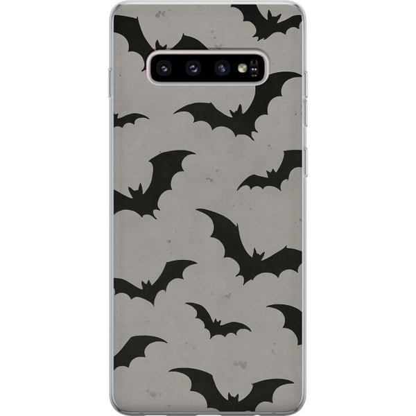Kompatibelt Mobilskal till Samsung Galaxy S10+ Flutterprint