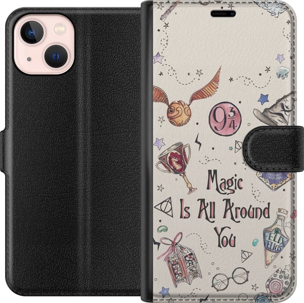 Kompatibelt Lommeboketui til Apple iPhone 13 mini Harry Potter