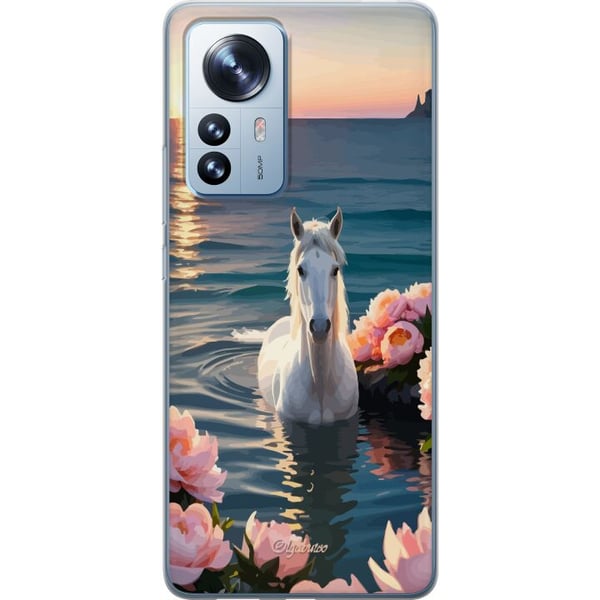 Yhteensopiva Puhelinkuori Xiaomi 12 Pro Uiva hevonen