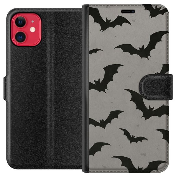 Kompatibel Tegnebogsetui til Apple iPhone 11 Flutterprint Kompatibel Tegnebogsetui til Apple iPhone 11 Flutterprint