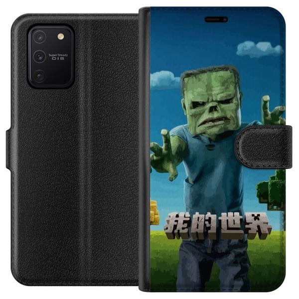 Kompatibelt Lommeboketui til Samsung Galaxy S10 Lite A Minecraft Movie Kompatibelt Lommeboketui til Samsung Galaxy S10 Lite A Minecraft Movie