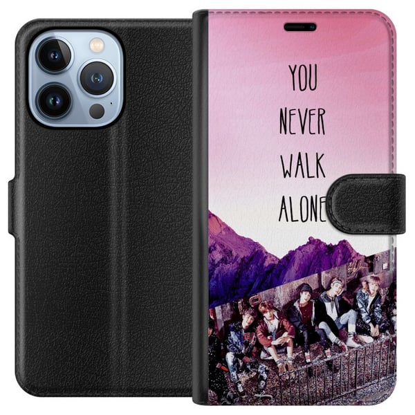 Yhteensopiva Lompakkokotelo Apple iPhone 13 Pro K-POP BTS Yhteensopiva Lompakkokotelo Apple iPhone 13 Pro K-POP BTS