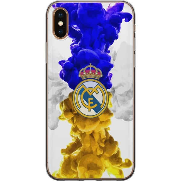 Yhteensopiva Puhelinkuori Apple iPhone XS Real Madrid Värit Yhteensopiva Puhelinkuori Apple iPhone XS Real Madrid Värit