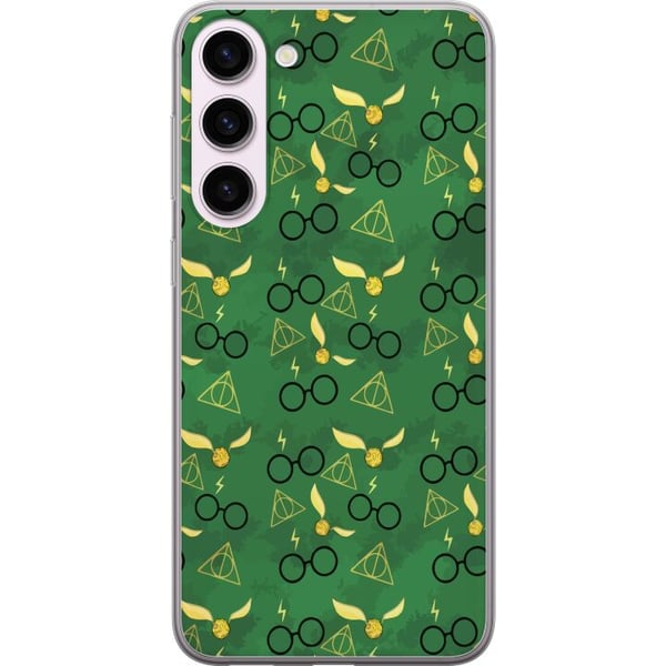 Kompatibel Mobilcover til Samsung Galaxy S23+ Harry Potter-briller Det Gyldne Lyn Dødsregalierne magisk design med mystik og troldmandsstemning Kompatibel Mobilcover til Samsung Galaxy S23+ Harry Potter-briller Det Gyldne Lyn Dødsregalierne magisk design med mystik og troldmandsstemning
