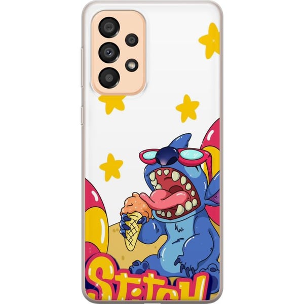 Yhteensopiva Puhelinkuori Samsung Galaxy A33 5G Stitch Glass