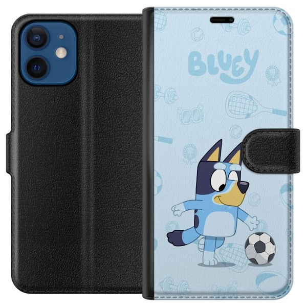 Kompatibel Tegnebogsetui til Apple iPhone 12 mini Bluey Kompatibel Tegnebogsetui til Apple iPhone 12 mini Bluey