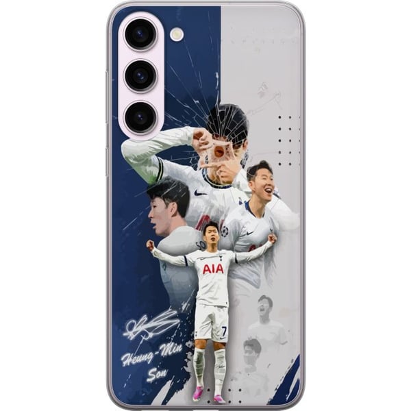 Kompatibel Mobilcover til Samsung Galaxy S23+ Son Heung Min Tottenham Sydkorea vinder af Europa League fodbold målscorer intelligent spiller med glob