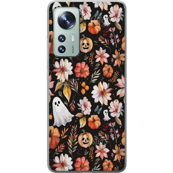Yhteensopiva Puhelinkuori Xiaomi 12 Halloween Kurpitsat Haamupuku Naamio