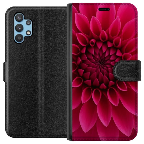 Kompatibelt Plånboksfodral till Samsung Galaxy A32 5G Rosecore Kompatibelt Plånboksfodral till Samsung Galaxy A32 5G Rosecore