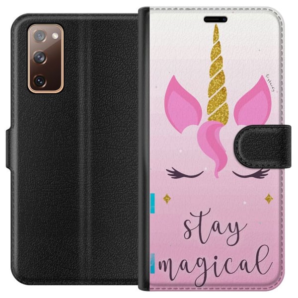 Kompatibelt Lommeboketui til Samsung Galaxy S20 FE Unicornsikt Kompatibelt Lommeboketui til Samsung Galaxy S20 FE Unicornsikt