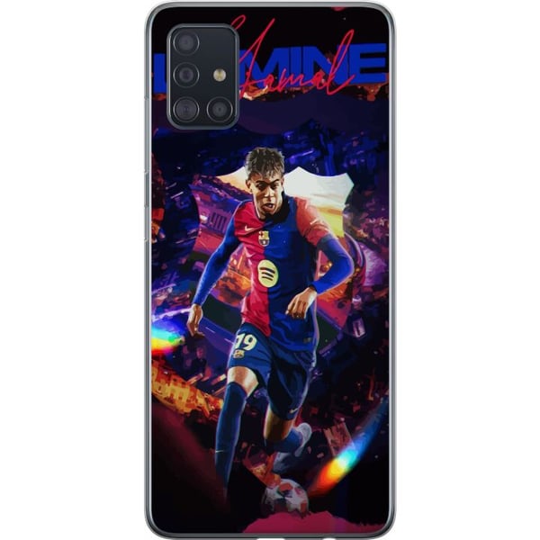 Kompatibel Mobilcover til Samsung Galaxy A51 Yamal Rising Talent FC Barcelona Spelare Ung Fotbollsstjärna