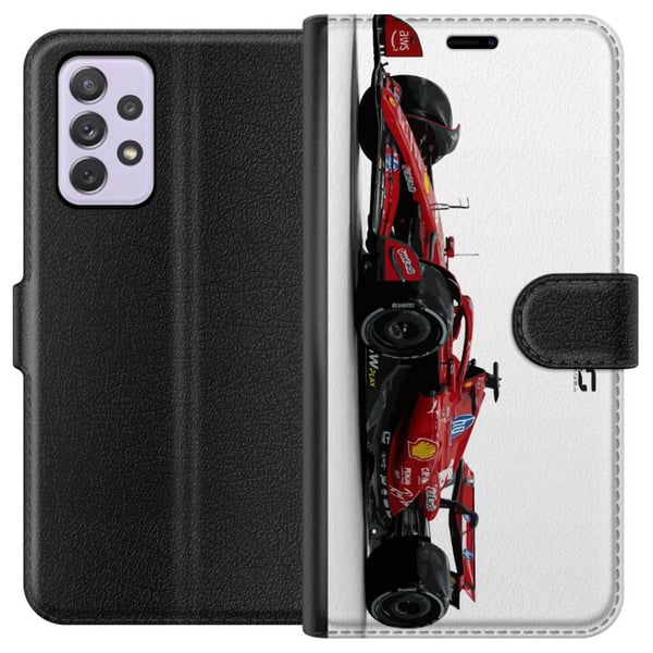 Kompatibel Tegnebogsetui til Samsung Galaxy A52s 5G Formel 1-racing F1-sportsvogn