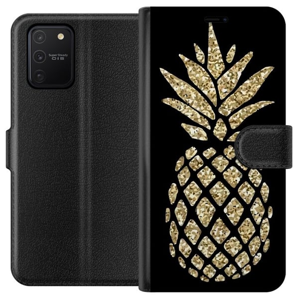 Kompatibelt Lommeboketui til Samsung Galaxy S10 Lite Ananas Kompatibelt Lommeboketui til Samsung Galaxy S10 Lite Ananas