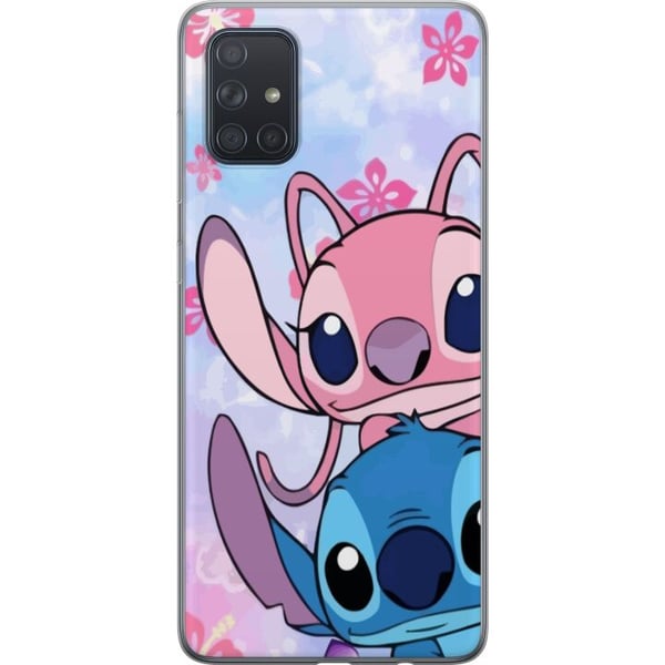 Kompatibel Mobilcover til Samsung Galaxy A71 Stitch & Angel