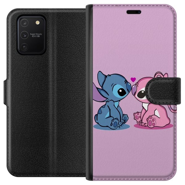 Kompatibelt Lommeboketui til Samsung Galaxy S10 Lite lilo & stitch 2025 Kompatibelt Lommeboketui til Samsung Galaxy S10 Lite lilo & stitch 2025